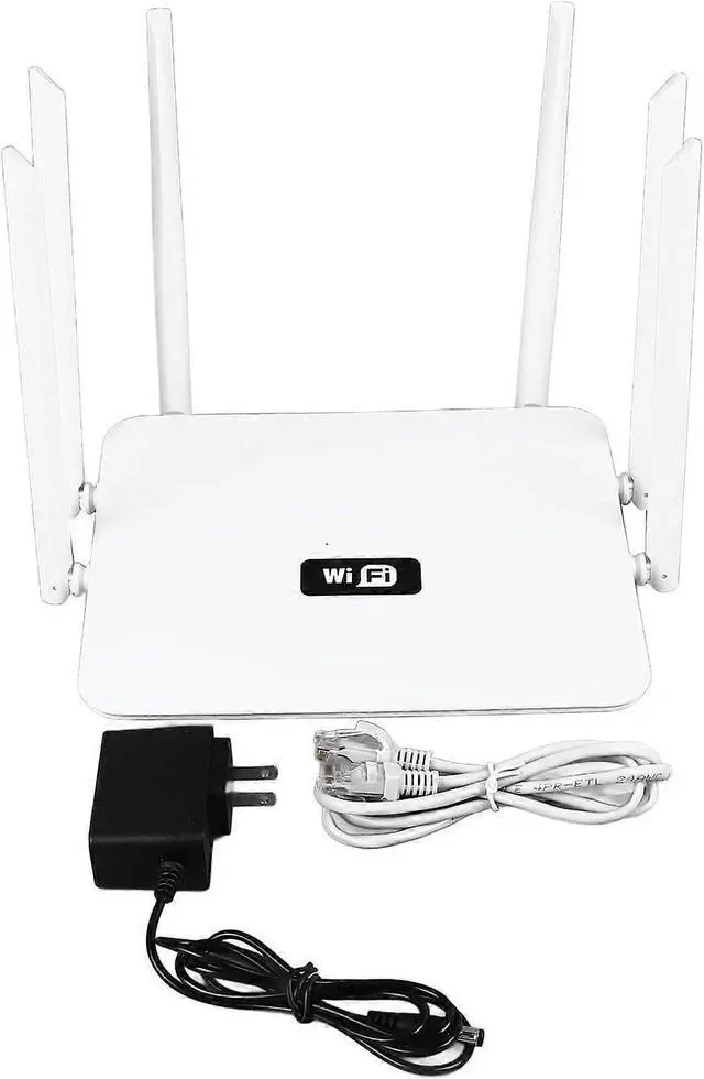 Alt view image 5 of 5 - Ecocleanpath White Smart Dual Band Router 300Mbps | Whole Home WiFi Coverage for Gaming & Streaming