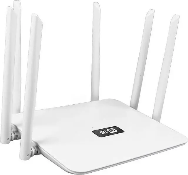 Alt view image 4 of 5 - Ecocleanpath White Smart Dual Band Router 300Mbps | Whole Home WiFi Coverage for Gaming & Streaming