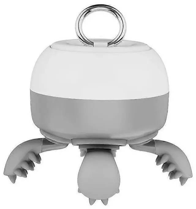 Main image of Ecocleanpath Rechargeable Electric Scalp Massager for Hair Growth & Stress Relief, Waterproof Head & Body Massager, White