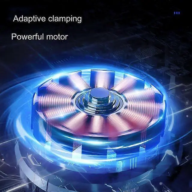 Alt view image 5 of 5 - Ecocleanpath 15W Qi Fast Wireless Car Charger & Phone Holder, Auto Clamping for iPhone 15 Pro Max, Galaxy S24 (Black)