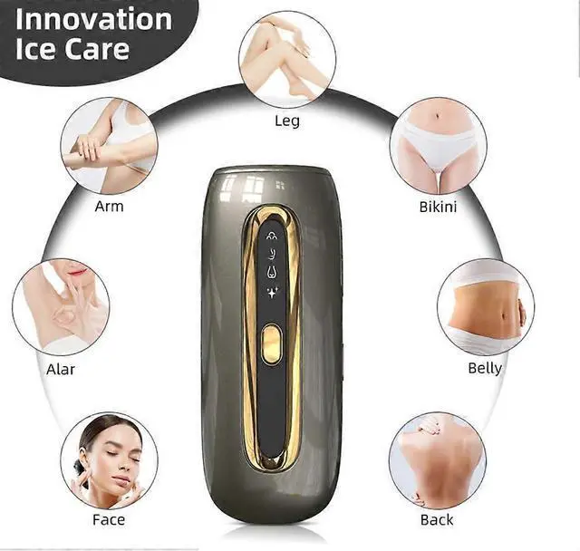 Alt view image 2 of 3 - Ecocleanpath IPL Laser Hair Removal Device for Women & Men - Full Body & Face, 4 Modes, At-Home Use