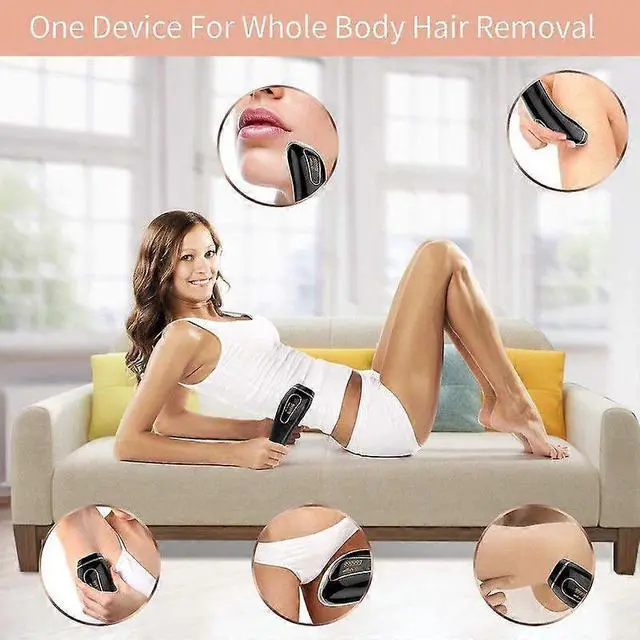 Alt view image 4 of 5 - Ecocleanpath T130726H3 IPL Hair Removal Device, 999,999 Flashes Permanent At-Home Epilator with 5 Energy Levels