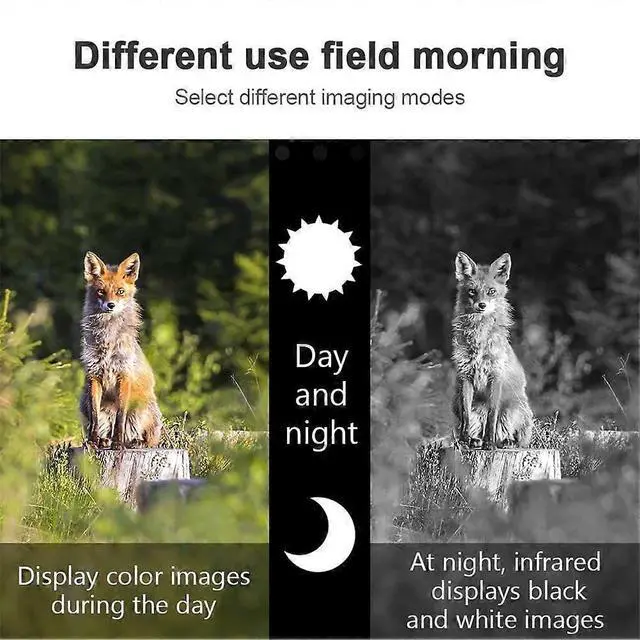 Alt view image 4 of 5 - Ecocleanpath R7 Digital Night Vision Monocular - 1080p HD, 984ft Range, Infrared for Hunting & Surveillance