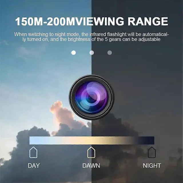 Alt view image 5 of 5 - Ecocleanpath R7 Digital Night Vision Monocular - 1080p HD, 984ft Range, Infrared for Hunting & Surveillance