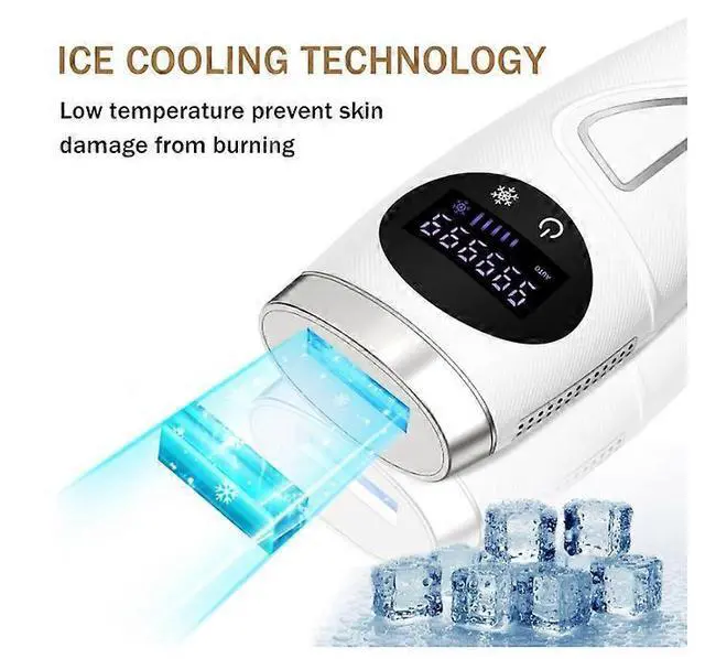 Alt view image 3 of 5 - Ecocleanpath IPL Hair Removal Device with Cooling System, 5 Energy Levels & 999K Pulses for Women - Pink