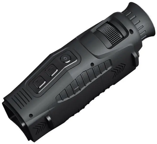 Alt view image 2 of 5 - Ecocleanpath Black 1080p Infrared Night Vision Monocular, 5X Zoom & 300m Range for Full Dark Viewing & Photography