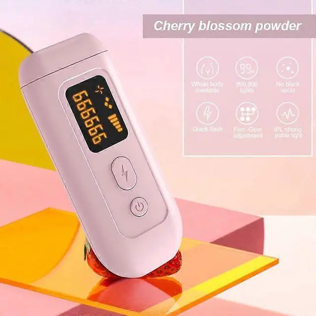 Alt view image 2 of 5 - Ecocleanpath IPL Laser Hair Removal Device for Women & Men, 5 Levels, 999,900 Flashes, LCD Screen