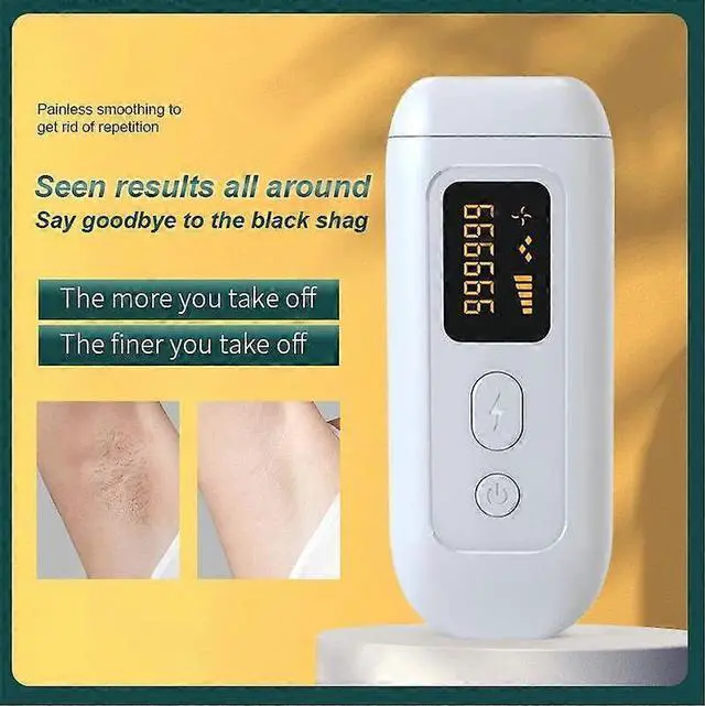 Alt view image 3 of 5 - Ecocleanpath IPL Laser Hair Removal Device for Women & Men, 5 Levels, 999,900 Flashes, LCD Screen