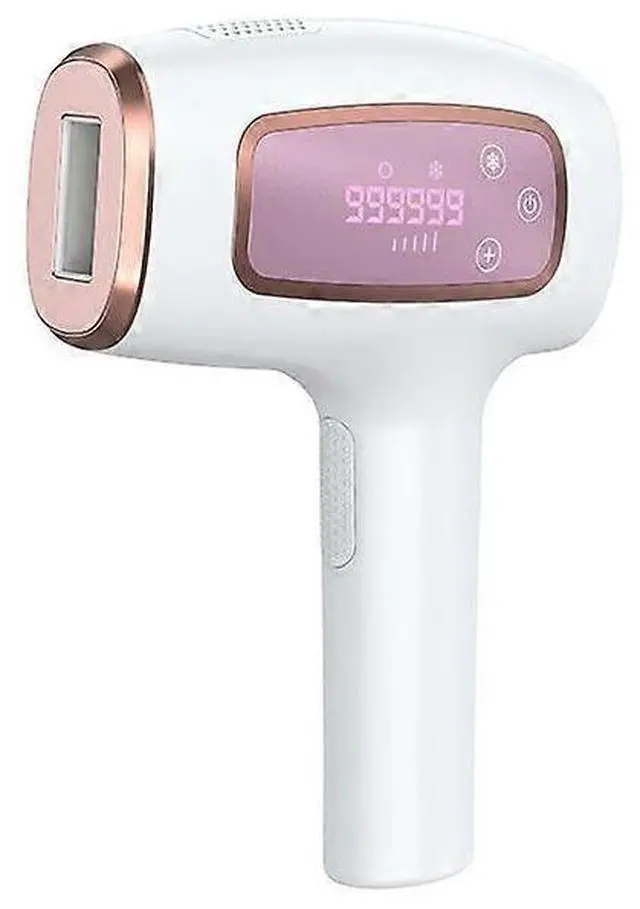 Main image of Ecocleanpath Upgraded IPL Laser Hair Removal Device - Painless At-Home Hair Remover for Face, Body & Bikini Line, White