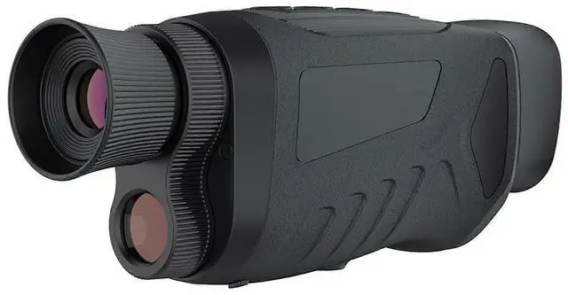 Main image of Ecocleanpath 3W IR Night Vision Monocular, 2.5K HD 48MP for Hunting & Camping, Black with Strap