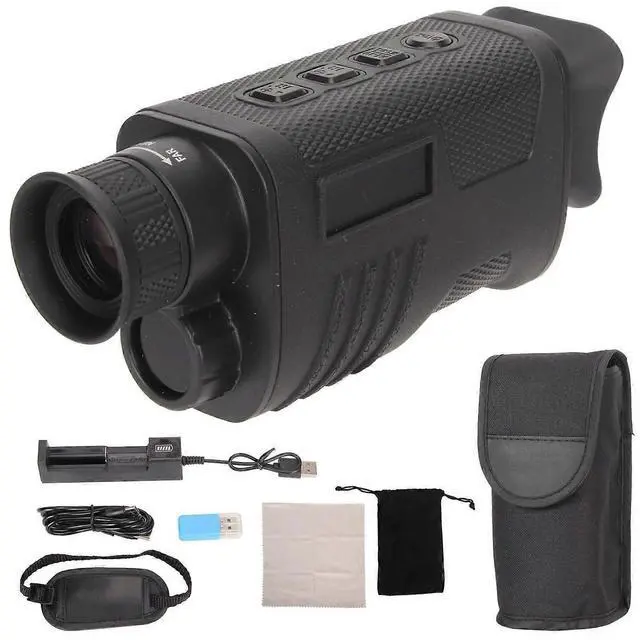 Alt view image 3 of 5 - Ecocleanpath 8X Digital Night Vision Monocular, 4K/1080P Thermal Scope with 984ft Range & 2200mAh Battery for Hunting Camping