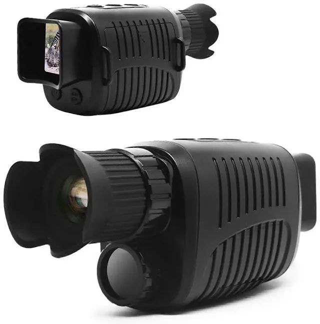 Main image of Ecocleanpath Night Vision Monocular with Card Reader, 800m Range & 7-Level IR, IP54 Waterproof (Black)