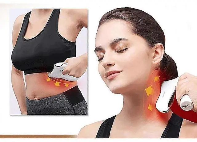 Alt view image 3 of 4 - Ecocleanpath White Electric Gua Sha Massager - 3 Modes & Heating for Muscle Relief & Skincare