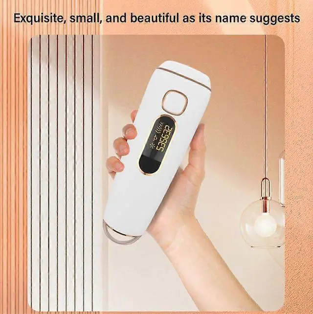 Alt view image 5 of 5 - Ecocleanpath White IPL Hair Removal Device: 999,999 Flashes, 5 Levels, Permanent Facial & Body Hair Remover for Women & Men