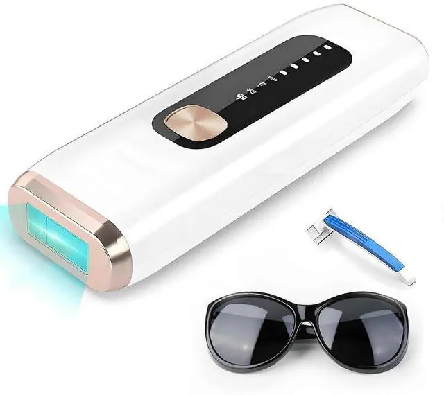 Main image of Ecocleanpath White IPL Laser Hair Removal Device, 999,900 Flashes for Full Body, 5 Power Levels