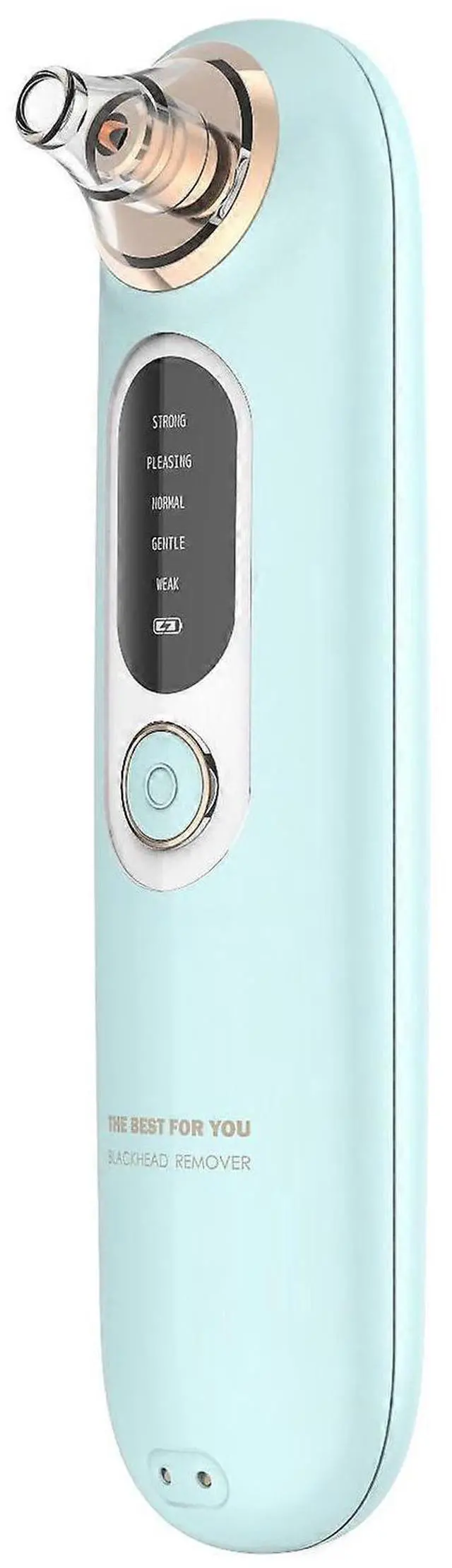 Main image of Ecocleanpath Blue Facial Blackhead Remover Vacuum - 5-Level Suction Pore Cleaner for Deep Cleansing