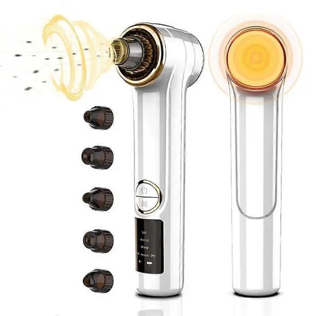 Main image of Ecocleanpath Upgraded Blackhead Remover Pore Vacuum with Hot Compress, 9 Suction & 5 Probes for Acne & Whiteheads