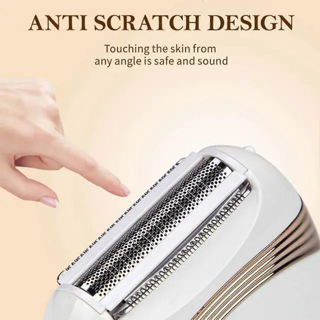 Alt view image 4 of 5 - Ecocleanpath Portable Women's Electric Epilator & Bikini Trimmer - Wet/Dry Hair Removal for Face, Arms, Legs