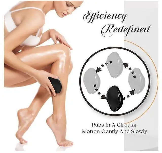 Alt view image 2 of 5 - Ecocleanpath Crystal Hair Eraser Epilator for Women - Painless & Portable Hair Removal Device