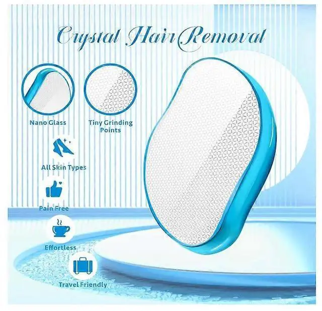 Alt view image 3 of 5 - Ecocleanpath Crystal Hair Remover Epilator - Painless & Portable for Smooth Skin, All Skin Types