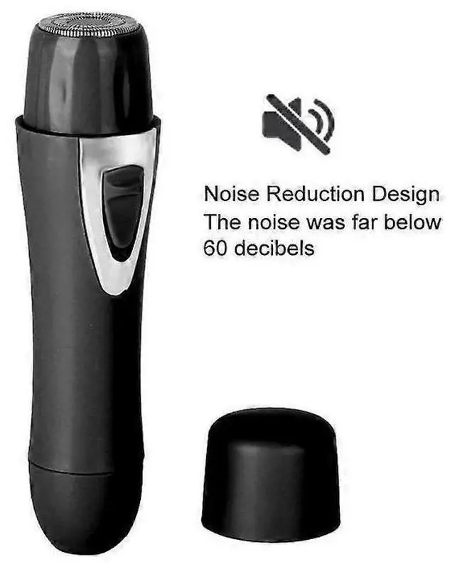 Alt view image 3 of 5 - Ecocleanpath Mini Electric Epilator for Face & Body - Painless Hair Removal, Waterproof, Black/Color Options