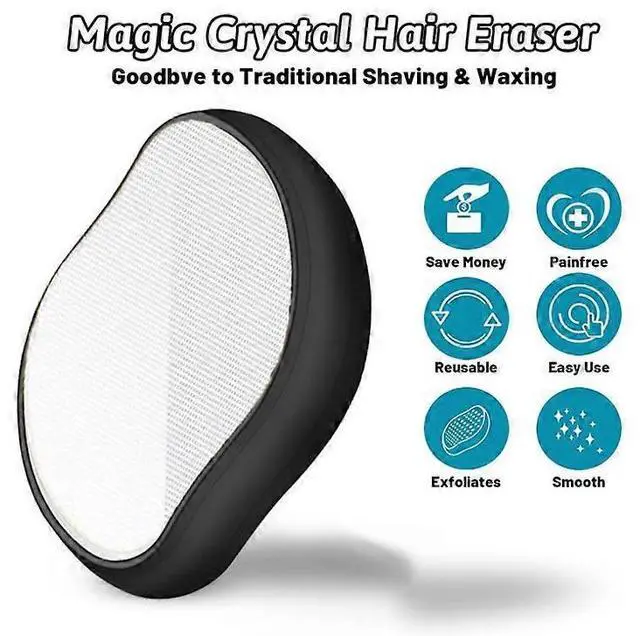 Alt view image 4 of 5 - Ecocleanpath Crystal Hair Eraser Epilator - Painless & Reusable for Arms & Legs, Sensitive Skin Safe