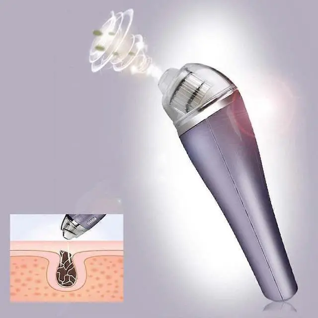 Alt view image 2 of 2 - Ecocleanpath Portable Electric Blackhead Remover Vacuum - USB Rechargeable Facial Pore Cleaner & Acne Extractor (White)