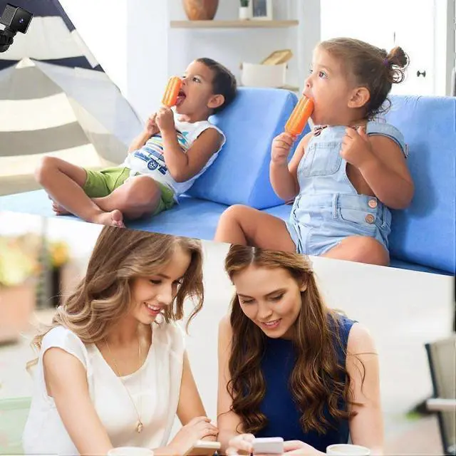 Alt view image 5 of 5 - Ecocleanpath 4K Mini Home Camera - Wireless, Night Vision, Motion Detection, Indoor/Outdoor Security (Black)