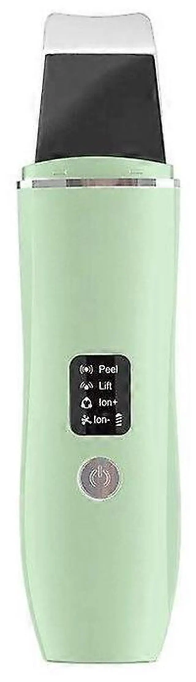 Main image of Ecocleanpath Green Ultrasonic Facial Pore Cleanser - 4-Mode USB Skin Scraper for Blackhead & Wrinkle Removal