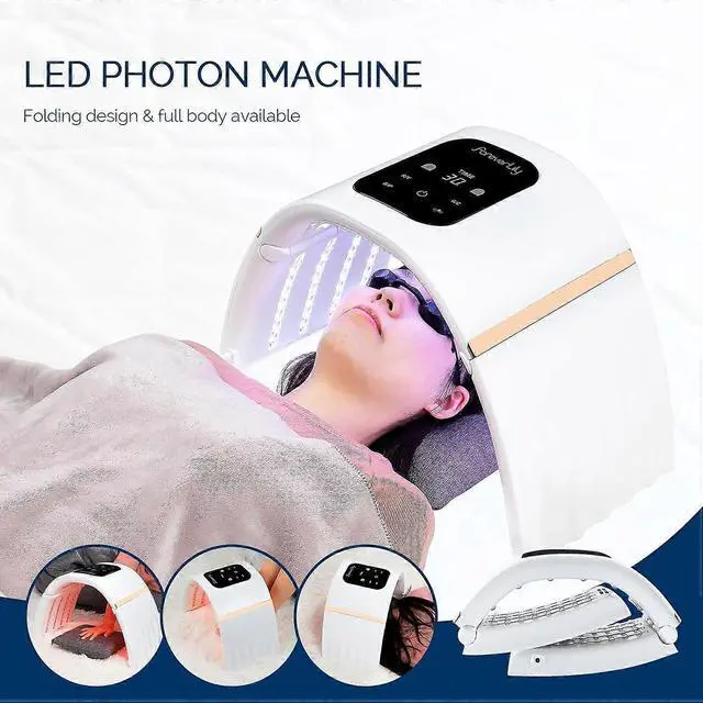 Alt view image 5 of 5 - Ecocleanpath White 7-Color LED Face Mask with Red Light Therapy | At-Home Skin Rejuvenation & Wrinkle Reduction