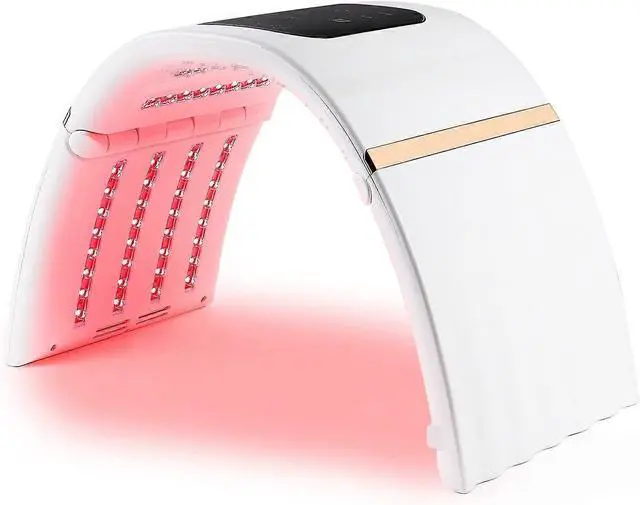 Main image of Ecocleanpath Professional 7-Color LED Light Therapy Mask for Anti-Aging & Acne - Home & Salon Use (White)