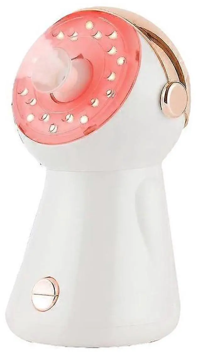 Main image of Ecocleanpath Astronaut Nano Ionic Facial Steamer with 7-Color LED & Ozone - Deep Cleansing & Hair Care