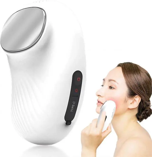 Main image of Ecocleanpath 2024 Electric Face Massager with Cool & Heat Modes for Skin Tightening, Firming & Wrinkle Reduction