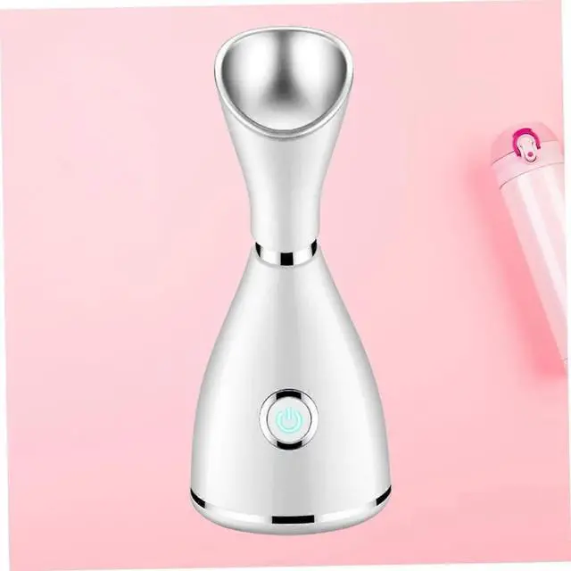 Alt view image 3 of 5 - Ecocleanpath 3-Piece Nano Steaming Face Instrument Set, White | Hot Spray Hydration & Deep Cleansing