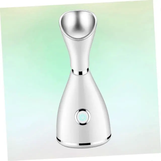 Alt view image 5 of 5 - Ecocleanpath 3-Piece Nano Steaming Face Instrument Set, White | Hot Spray Hydration & Deep Cleansing