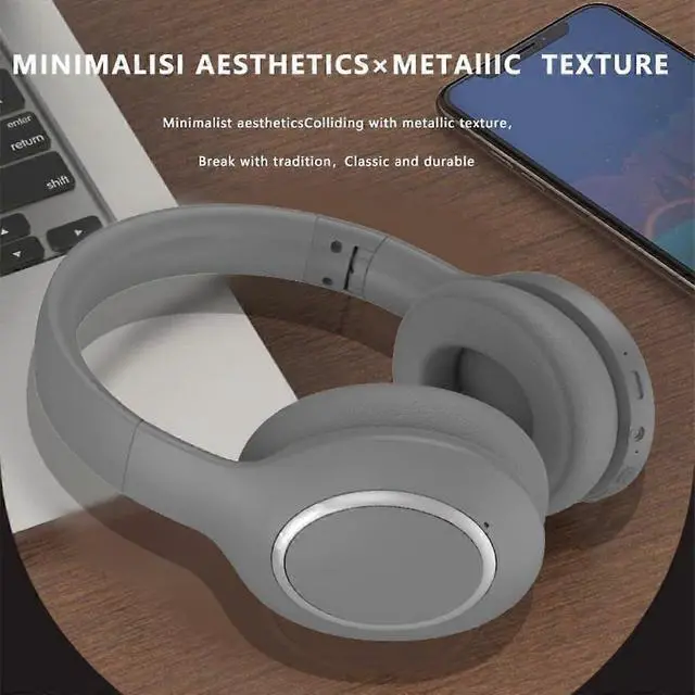Alt view image 3 of 5 - Ecocleanpath ENC Noise Cancelling Wireless Bluetooth Headset, Low Latency Gaming Mode, HiFi Stereo Mic (Off-White)