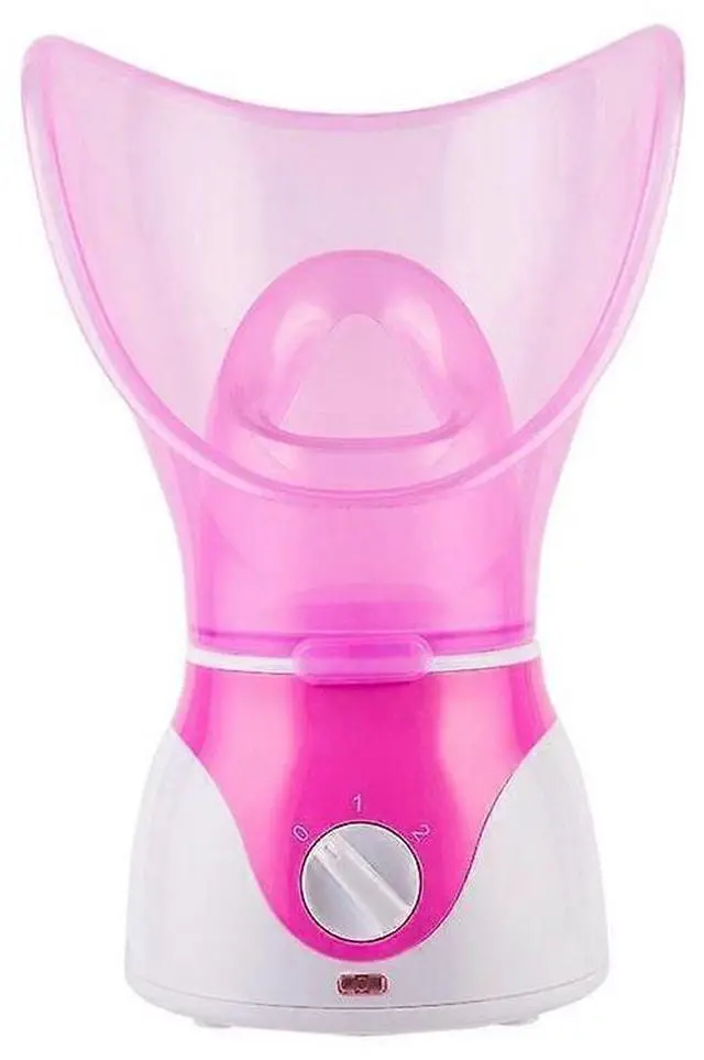 Main image of Ecocleanpath Pink Facial Steamer for Pores & Blackhead Removal - Spa-Grade Skin Rejuvenation