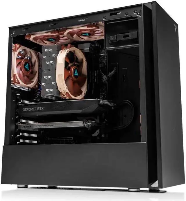 Alt view image 2 of 2 - VRLA Tech Workstation Computer AMD Ryzen Threadripper 7980X RTX 6000 Ada 128GB DDR5 1TB NVMe 8TB HDD 1600W PSU Windows