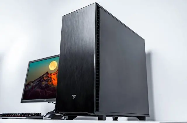Alt view image 3 of 3 - VRLA Tech AI Data Science Workstation AMD Ryzen Threadripper 9975X 512GB DDR5 2x RTX 5000 Ada 1TB + 4TB NVMe SSD 20TB HDD 1600W