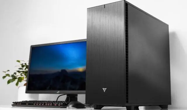 Alt view image 2 of 2 - VRLA Tech Intel Xeon w9-3575X Workstation  RTX 4000 Ada, 128GB DDR5, 1TB + 2TB NVMe SSD, 4TB SSD, Windows 11 Pro