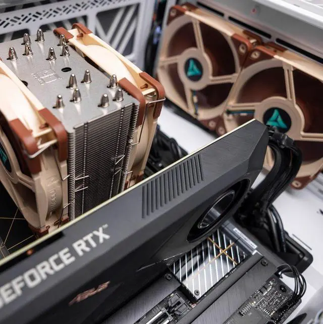 Alt view image 2 of 3 - VRLA Tech After Effects Workstation Intel Ultra 9 285K  192GB DDR5 RTX 4500 Ada 1TB + 2TB + 1TB NVMe SSD 1000W