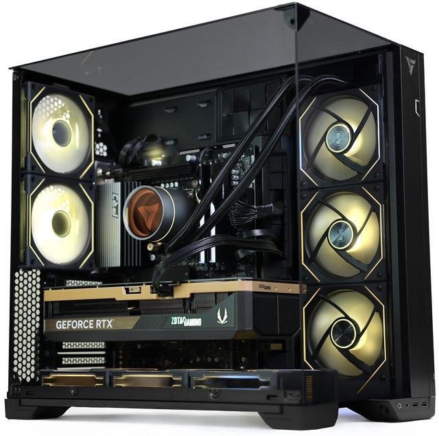 Main image of VRLA Tech GeForce RTX 5080 AMD Ryzen 7 9800X3D 32GB RGB 6000MHz DDR5 2TB NVMe 850W PSU Windows Gaming PC Desktop - Black