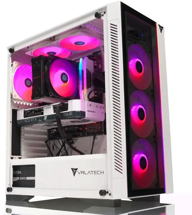 Main image of VRLA Tech GeForce RTX 5070 AMD Ryzen 5 7600 32GB 6000 DDR5 1TB NVMe 750W PSU Windows Gaming PC Desktop