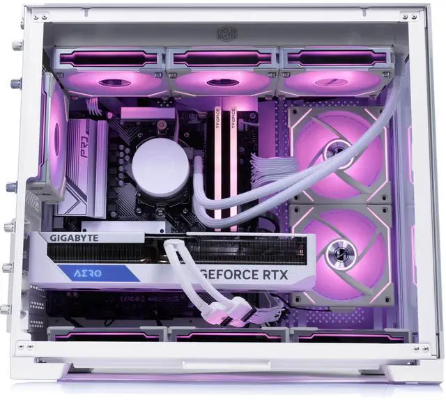 Alt view image 2 of 5 - VRLA Tech x ToasterzTech GeForce RTX 5070 AMD Ryzen 5 7600 32GB 6000 DDR5 2TB NVMe 850W PSU Windows Gaming PC Desktop