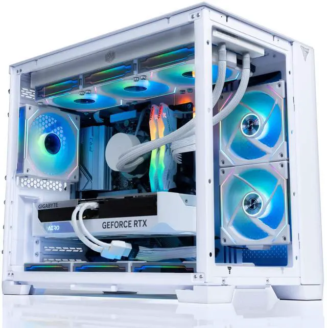 Alt view image 4 of 5 - VRLA Tech x ToasterzTech GeForce RTX 5070 AMD Ryzen 5 7600 32GB 6000 DDR5 2TB NVMe 850W PSU Windows Gaming PC Desktop