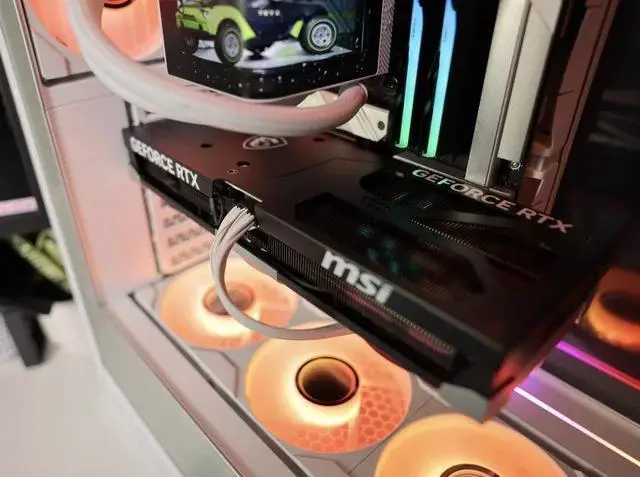Alt view image 3 of 3 - VRLA Tech GeForce RTX 5080 Intel Core i9-14900K 32GB RGB 6000MHz DDR5 2TB NVMe 1000W PSU Windows Gaming PC Desktop