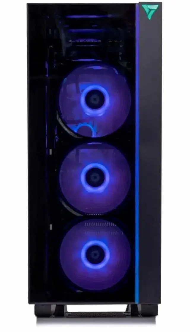 Alt view image 3 of 3 - VRLA Tech GeForce Radeon RX 9060 XT Intel Core i5-14400F 32GB DDR5 1TB NVMe 600W PSU Windows Gaming PC Desktop
