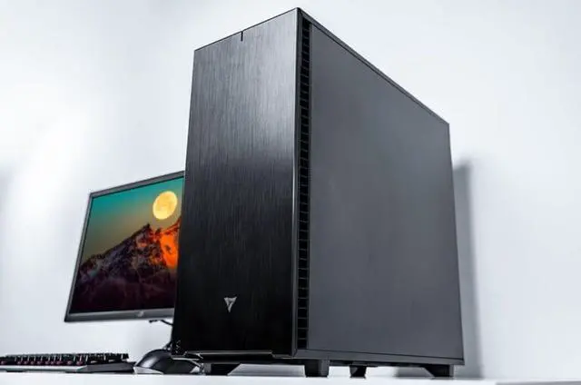 Alt view image 3 of 3 - VRLA Tech Workstation Computer AMD Ryzen Threadripper PRO 9985WX GeForce RTX 5090 256GB DDR5 1TB NVMe 8TB SSD 1600W PSU Windows
