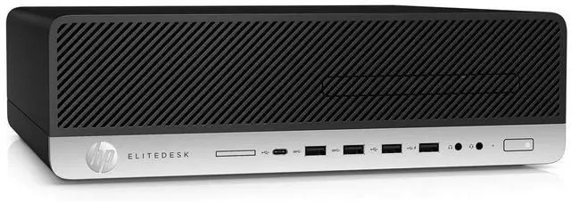Alt view image 2 of 6 - HP EliteDesk 800 G4 SFF Desktop Computer Intel Core i5 8th Gen 16GBRam 240SSD Wi-Fi Windows 11 Pro