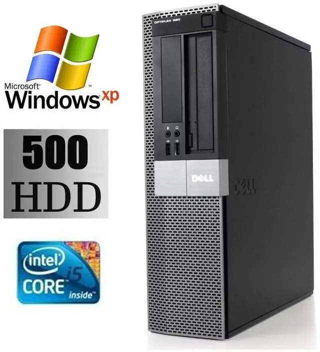 Main image of Dell OptiPlex 980 DT Desktop Computer Core i5 4GB Ram 500GB HDD Windows XP Pro